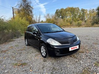 2007 Nissan Tiida I, чёрный, 350000 рублей, вид 3