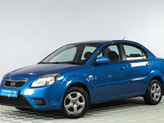 2010 Kia Rio II Рестайлинг, синий, 589000 рублей, вид 3