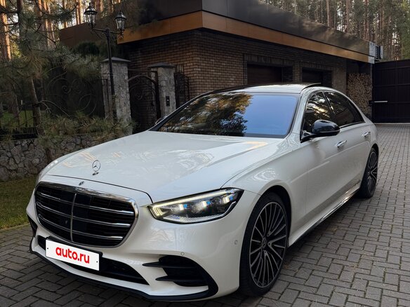 2022 Mercedes-Benz S-Класс 580 Long 4MATIC VII (W223), белый, 12390000 рублей - вид 1