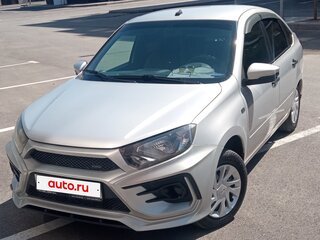 2019 Lada (ВАЗ) Granta I Рестайлинг, серебристый, 590000 рублей, вид 1