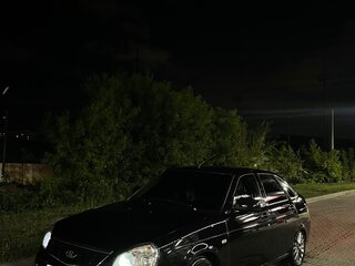 2015 Lada (ВАЗ) Priora I Рестайлинг, чёрный, 495000 рублей, вид 4