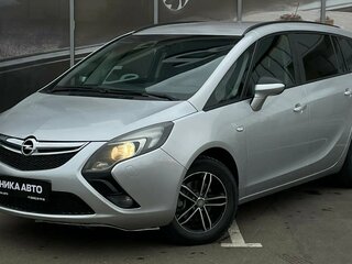 2013 Opel Zafira C, серебристый, 850000 рублей, вид 1