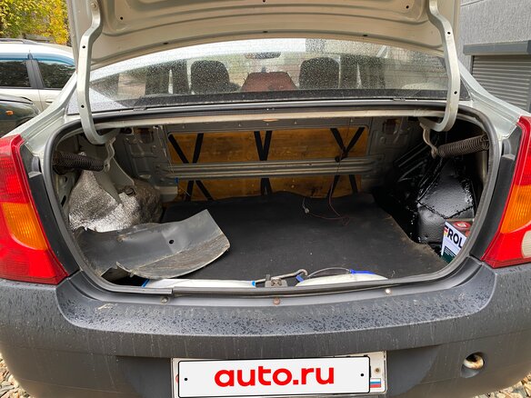 2006 Renault Logan I, серый, 230000 рублей - вид 3