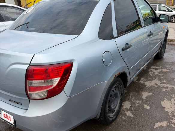 2013 Lada (ВАЗ) Granta I, голубой, 260000 рублей - вид 8