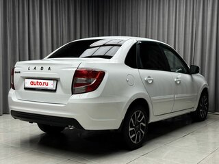 2019 Lada (ВАЗ) Granta I Рестайлинг, белый, 829000 рублей, вид 4