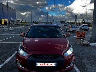 2011 Hyundai Solaris I, красный, 500000 рублей, вид 1