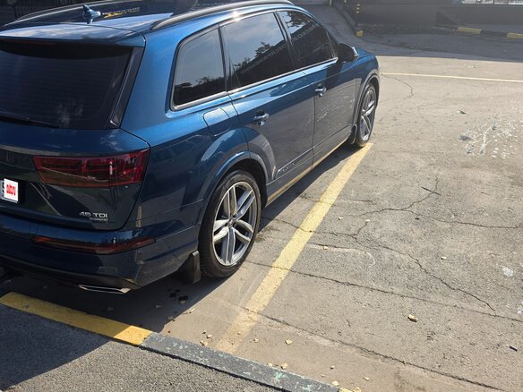2019 Audi Q7 II (4M), синий - вид 4