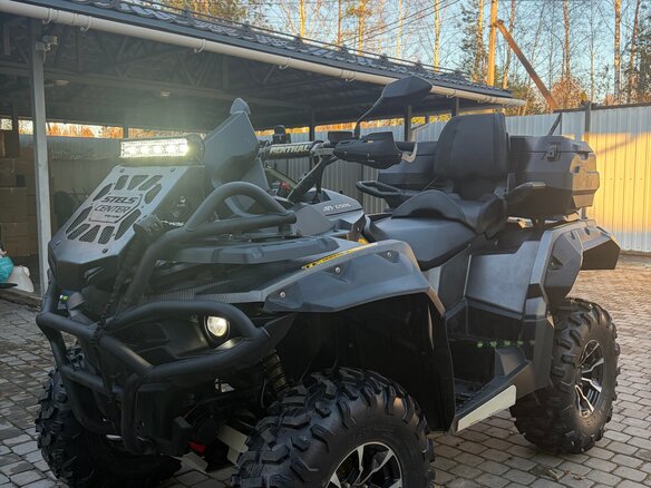 2020 Stels ATV-650 Guepard Trophy, серый, 690000 рублей - вид 7