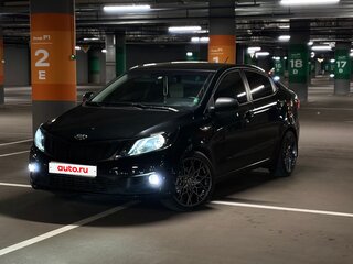2014 Kia Rio III, чёрный, 940000 рублей, вид 1