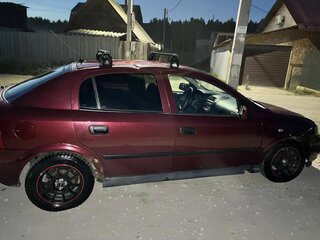 2002 Opel Astra G, красный, 160000 рублей, вид 3