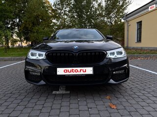 2018 BMW 5 серии 520d VII (G30/G31/G38), чёрный, 2730000 рублей, вид 4