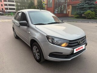 2020 Lada (ВАЗ) Granta I Рестайлинг, серый, 630000 рублей, вид 3