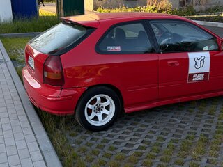 1998 Honda Civic VI, красный, 450000 рублей, вид 4