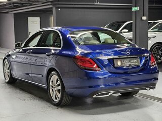 2019 Mercedes-Benz C-Класс 180 IV (W205) Рестайлинг, синий, 2450000 рублей, вид 5