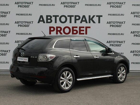2010 Mazda CX-7 I Рестайлинг, чёрный - вид 4