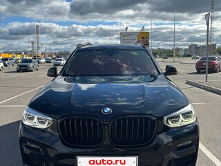 2021 BMW X3 20i xDrive III (G01), чёрный, 4600000 рублей, вид 3