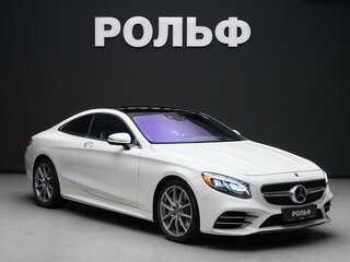 2018 Mercedes-Benz S-Класс 560 4MATIC VI (W222, C217) Рестайлинг, белый, 8500000 рублей, вид 1