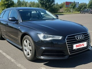 2016 Audi A6 IV (C7) Рестайлинг, синий, 1674220 рублей, вид 3