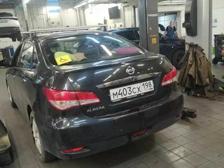 2016 Nissan Almera III (G15), чёрный, 550000 рублей, вид 4