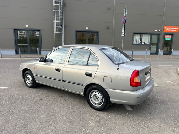 2008 Hyundai Accent ТагАЗ II, бежевый, 350000 рублей - вид 12