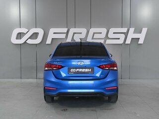 2019 Hyundai Solaris II, синий, 1230000 рублей, вид 4