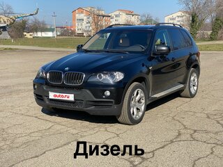2007 BMW X5 3.0d II (E70), чёрный, 1350000 рублей, вид 1