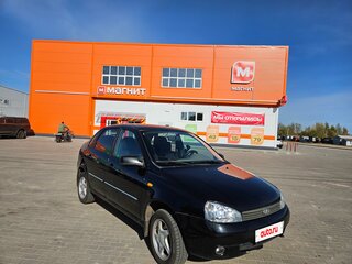 2010 Lada (ВАЗ) Kalina I, чёрный, 329000 рублей, вид 1