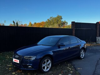 2015 Audi A4 IV (B8) Рестайлинг, синий, 1400000 рублей, вид 2