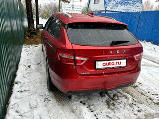 2018 Lada (ВАЗ) Vesta SW I, красный, 950000 рублей, вид 4
