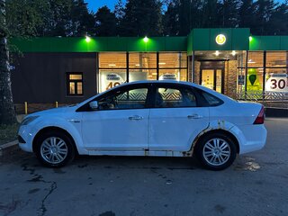 2008 Ford Focus II Рестайлинг, белый, 460000 рублей, вид 2