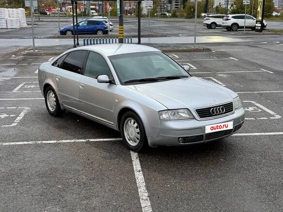 1997 Audi A6 II (C5), серый, 350000 рублей