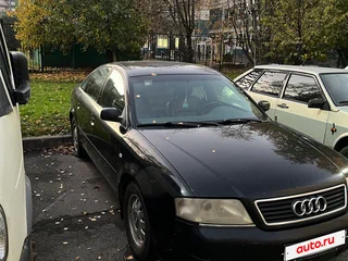 1998 Audi A6 II (C5), чёрный, 400000 рублей, вид 1