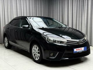 2013 Toyota Corolla XI (E160, E170, E180), чёрный, 1099000 рублей, вид 1