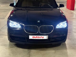2014 BMW 7 серии 740i V (F01/F02/F04) Рестайлинг, чёрный, 2390000 рублей, вид 1