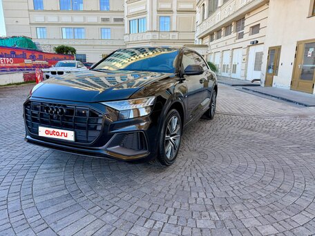 2023 Audi Q8 50 TDI I (4M), чёрный, 8999999 рублей, вид 2