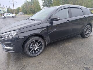 2026 Lada (ВАЗ) Vesta SW Cross I Рестайлинг (NG), чёрный, 1700000 рублей, вид 2