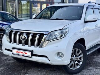 2017 Toyota Land Cruiser Prado 150 Series Рестайлинг 1, белый, 2800000 рублей, вид 2
