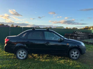 2013 Lada (ВАЗ) Granta I, синий, 160000 рублей, вид 3