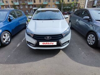 2020 Lada (ВАЗ) Vesta SW I, белый, 975000 рублей, вид 4