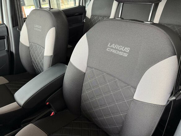 2025 Lada (ВАЗ) Largus Cross I Рестайлинг, серебристый, 2040000 рублей - вид 19