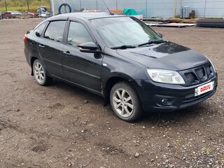2015 Lada (ВАЗ) Granta I, чёрный, 450000 рублей, вид 1