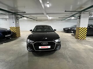 2021 Audi A6 40 TFSI V (C8), чёрный, 3850000 рублей, вид 4