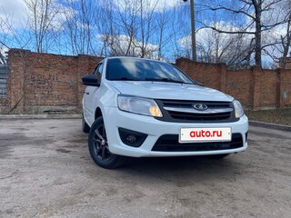 2017 Lada (ВАЗ) Granta I, белый, 450000 рублей, вид 2