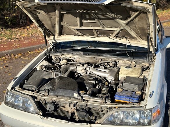 1998 Toyota Cresta V (X100) Рестайлинг, белый, 780000 рублей - вид 18