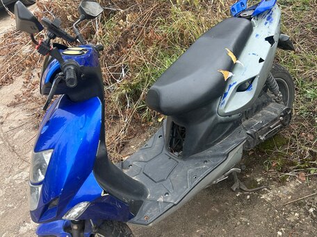 2015 Ayron 50cc, синий, 28000 рублей, вид 3