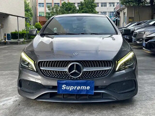 2017 Mercedes-Benz CLA 200 I (C117, X117) Рестайлинг, серый, 1501004 рублей, вид 2