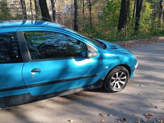 2002 Peugeot 206, синий, 95000 рублей, вид 4