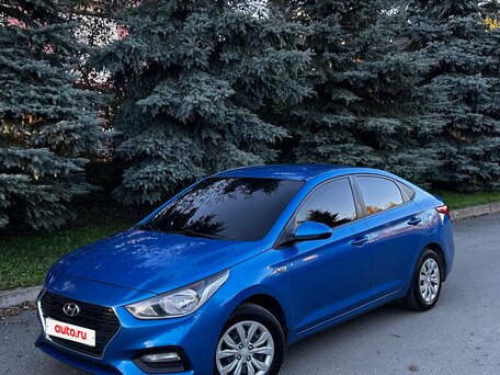 2017 Hyundai Solaris II, синий, 1150000 рублей, вид 1