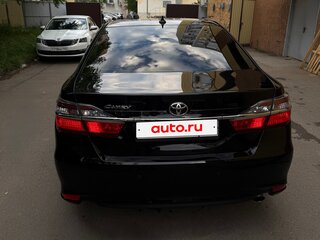2017 Toyota Camry VII (XV50) Рестайлинг 2, чёрный, 2070000 рублей, вид 5