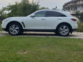 2012 Infiniti FX30d II (S51) Рестайлинг, белый, 1600000 рублей, вид 1
